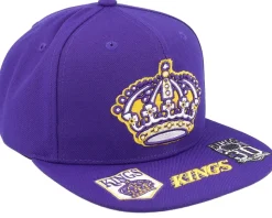 Vintage Hat Trick Purple Snapback - Mitchell & Ness