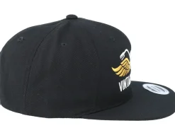 Vintage Motors Black Snapback - Born To Ride