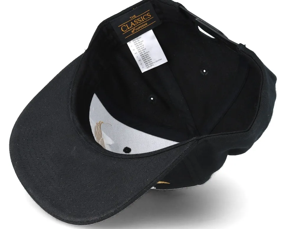 Vintage Motors Black Snapback - Born To Ride