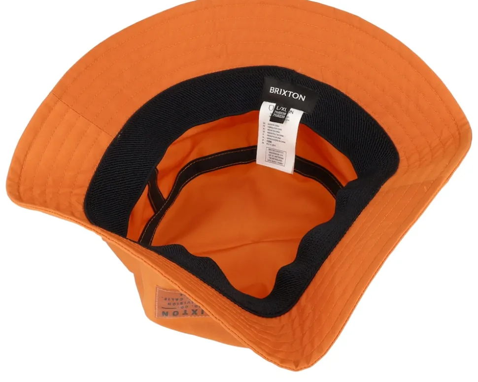 Vintage Nylon Packable Paradise Orange Bucket - Brixton