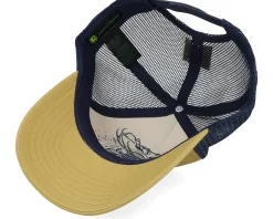 Vintage Sign 1 Navy/Brown Trucker - John Deere