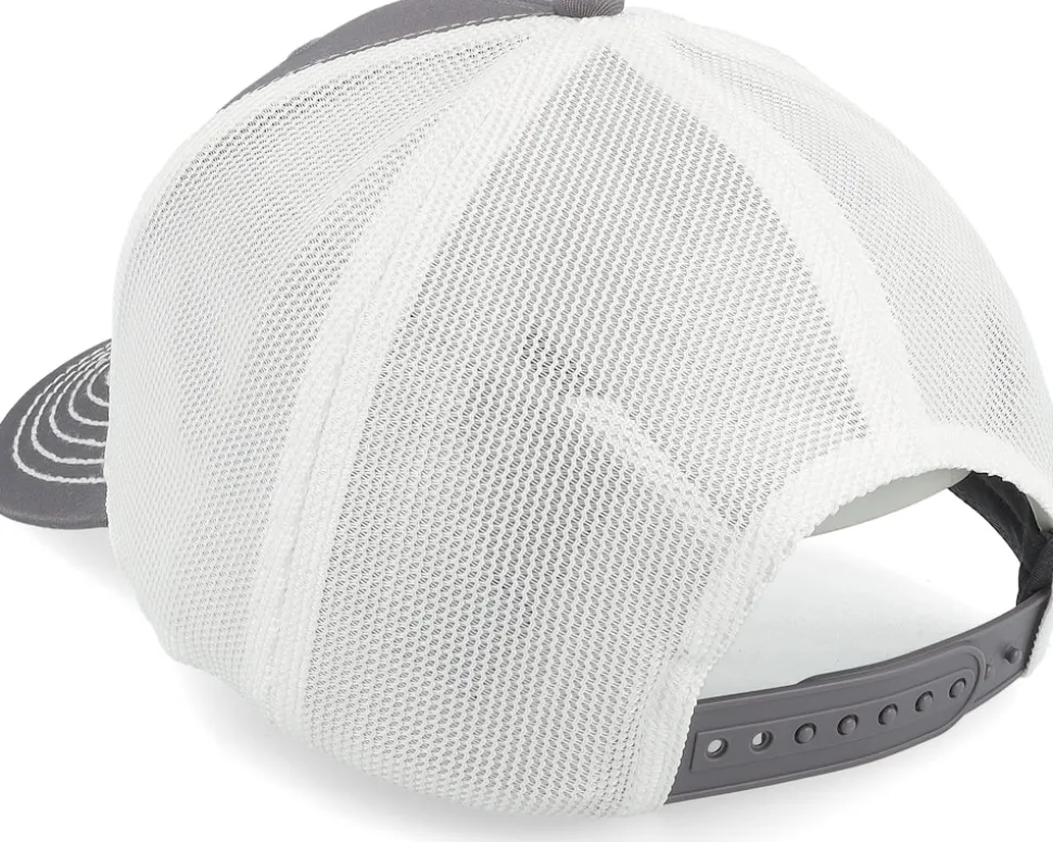 Vintage Touch-o-matic White/Grey Trucker - John Deere