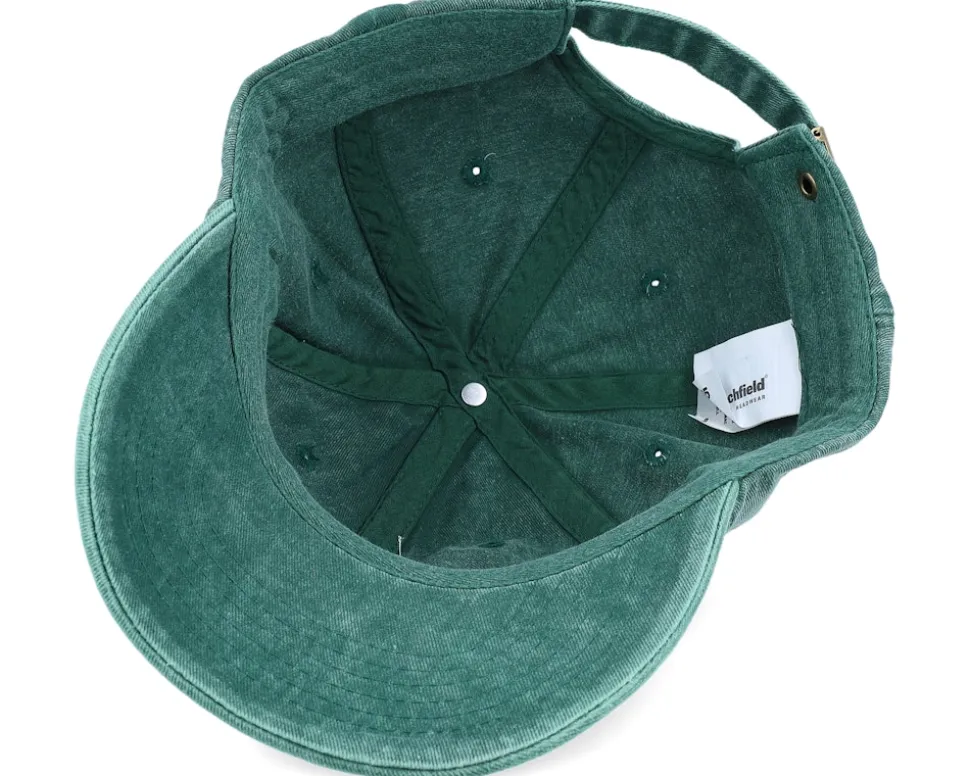 Vintage Washed Bottle Green Dad Cap - Iconic