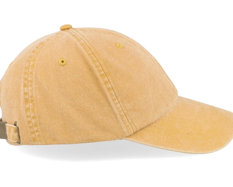 Vintage Washed Mustard Dad Cap - Beechfield