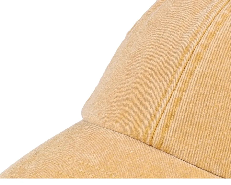 Vintage Washed Mustard Dad Cap - Beechfield