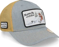 Vinterlek Grey/Gold Trucker - Mamma Mu & Kråkan