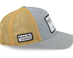 Vinterlek Grey/Gold Trucker - Mamma Mu & Kråkan