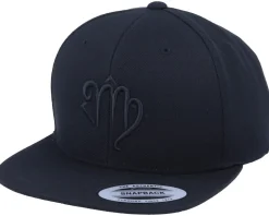 Virgo 3D Black Snapback - Astrology