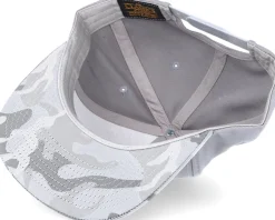 Visor Silver Camo Snapback - Yupoong
