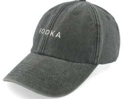 Vodka Vintage Washed Black Dad Cap - Iconic