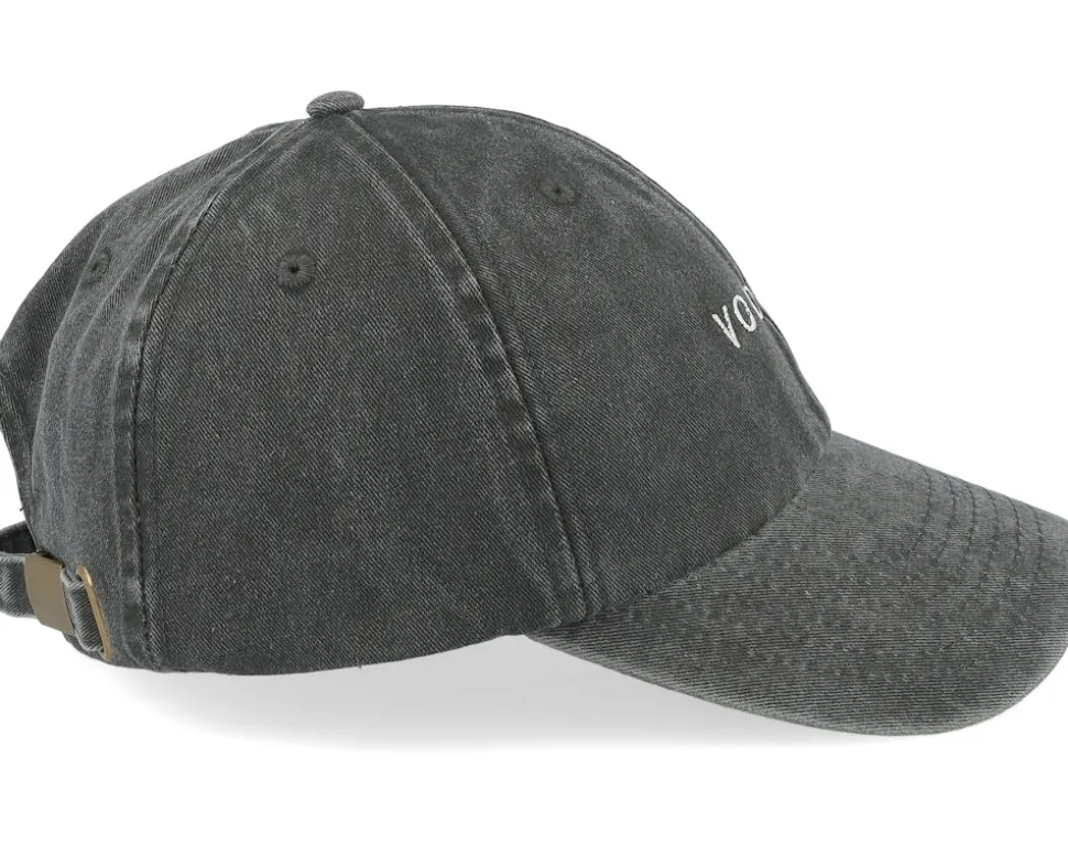 Vodka Vintage Washed Black Dad Cap - Iconic