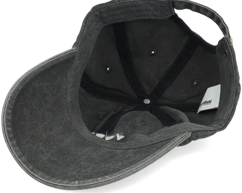Vodka Vintage Washed Black Dad Cap - Iconic