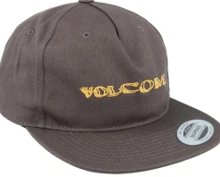 Volbaige Rinsed Black Snapback - Volcom