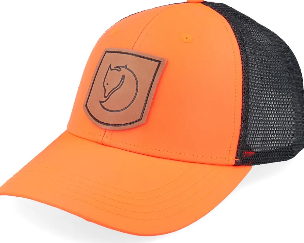 Värmland Cap Safety Orange/Black Trucker - Fjällräven