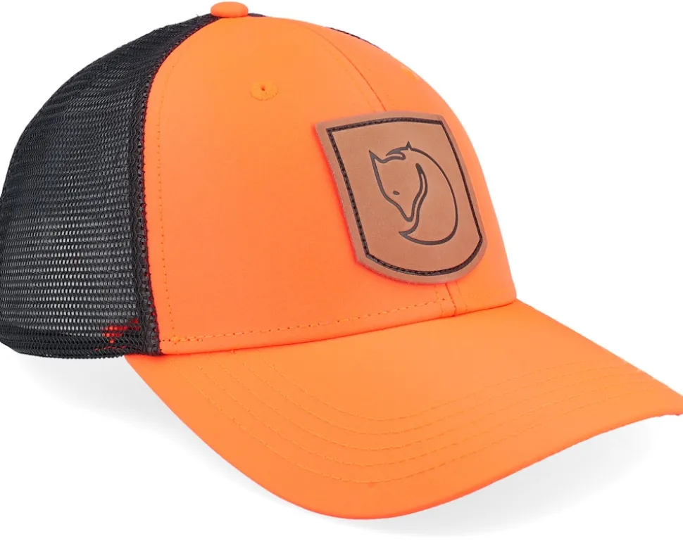 Värmland Cap Safety Orange/Black Trucker - Fjällräven