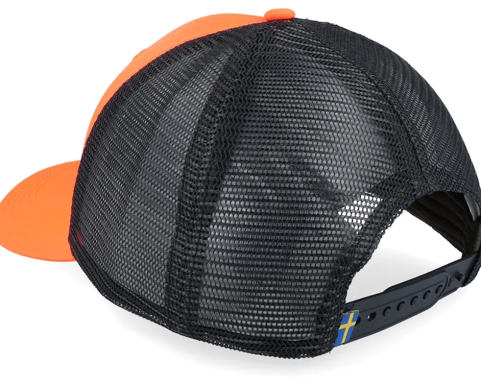 Värmland Cap Safety Orange/Black Trucker - Fjällräven