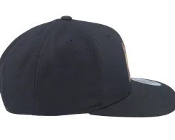 Vulcano Brown Patch Black Snapback - Wild Spirit