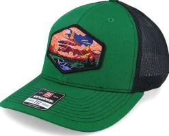 Vulcano Green/Black Trucker - Wild Spirit