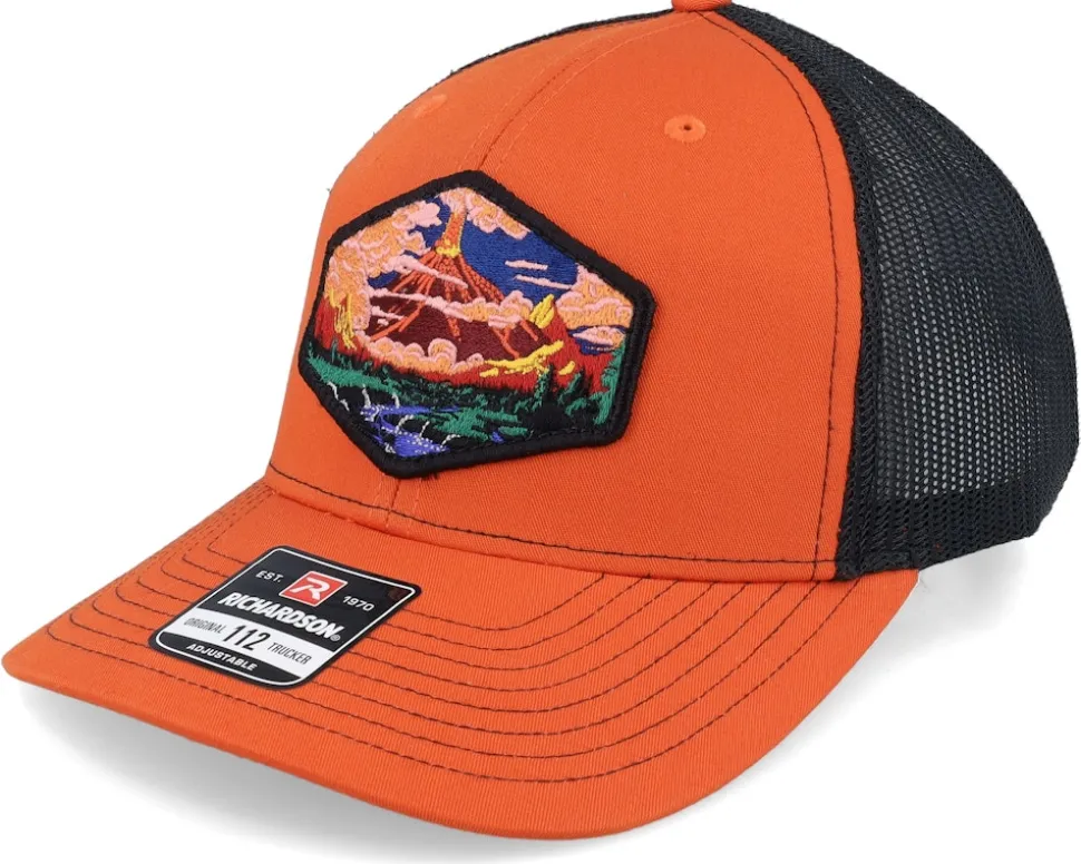 Vulcano Orange/Black Trucker - Wild Spirit