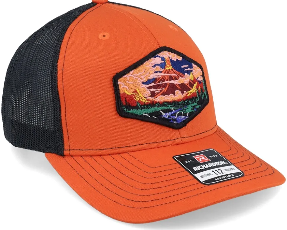 Vulcano Orange/Black Trucker - Wild Spirit