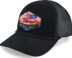 Vulcano Patch Rope Black Trucker - Wild Spirit