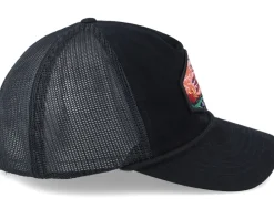 Vulcano Patch Rope Black Trucker - Wild Spirit