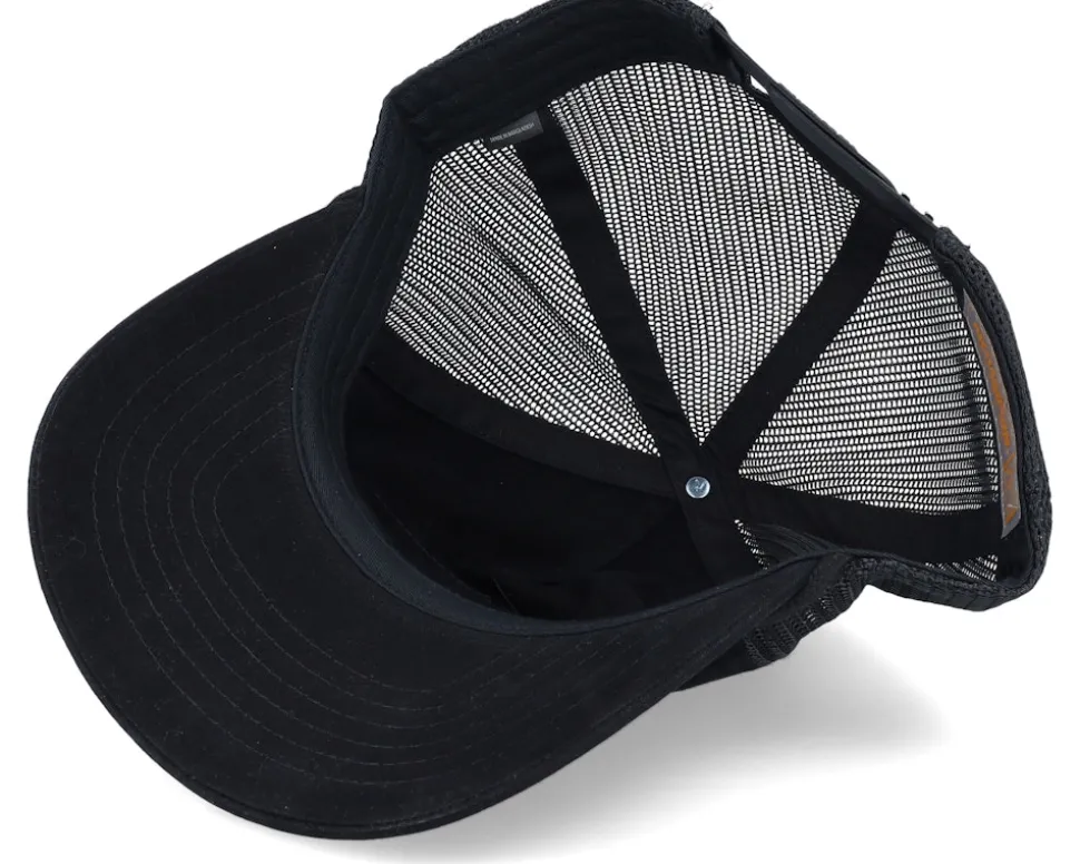 Vulcano Patch Rope Black Trucker - Wild Spirit