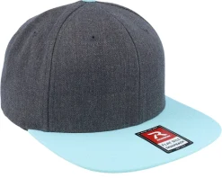 510w Combination Heather Charcoal/Blue Tint Snapback - Richardson
