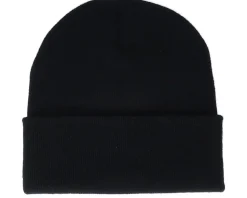 W Letter Patch Black Cuff - Iconic