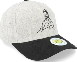 W Sign Boy Heather Grey/Black Adjustable - Lucid Smile