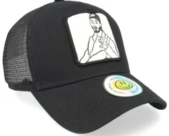 W Sign Boy Patch Black Trucker - Lucid Smile