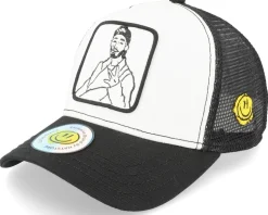 W Sign Boy Patch White/Black Trucker - Lucid Smile