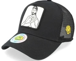 W Sign Boy Patch White/Black Trucker - Lucid Smile