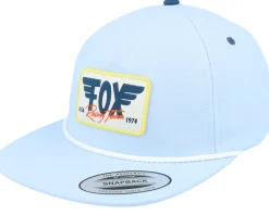 W Winged Hat Pl Blue Snapback - Fox