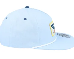 W Winged Hat Pl Blue Snapback - Fox