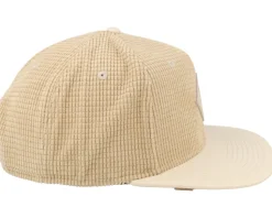Waffle Corduroy Beige Snapback - Djinns