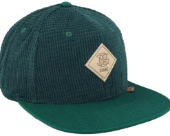 Waffle Corduroy Green Snapback - Djinns