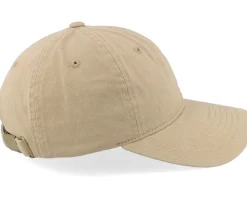 Wai Washed Cotton Khaki Mom Cap - Iconic
