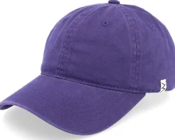 Wai Washed Dark Purple Mom Cap - Wei