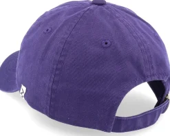 Wai Washed Dark Purple Mom Cap - Wei