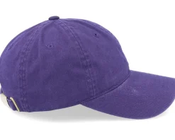 Wai Washed Dark Purple Mom Cap - Wei