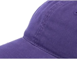 Wai Washed Dark Purple Mom Cap - Wei