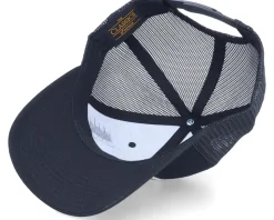 Warning Highly Explosive Patch Black Trucker - Iconic