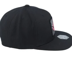 Warrior Box Patch Black Snapback - Critiql Hit