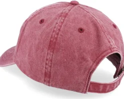 Warszawa Poland Washed Red Dad Cap - Iconic