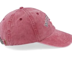 Warszawa Poland Washed Red Dad Cap - Iconic