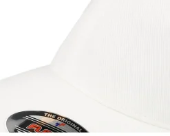 Washed Cotton Dad Cap White Flexfit - Flexfit