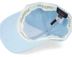 Washed Cotton Light Blue Dad Cap - Flexfit