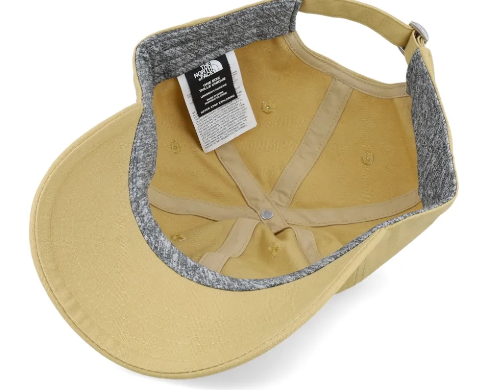 Washed Norm Hat Khaki Stone Dad Cap - The North Face