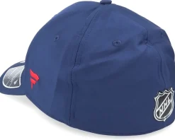 Washington Capitals Authentic Pro Training Flex Navy Flexfit - Fanatics
